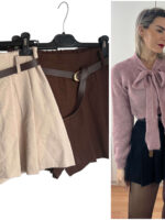 Falda pantalón cinturón