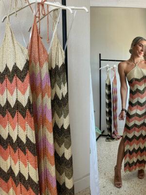 Vestido hilo brillo