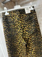 Pantalón recto animal print