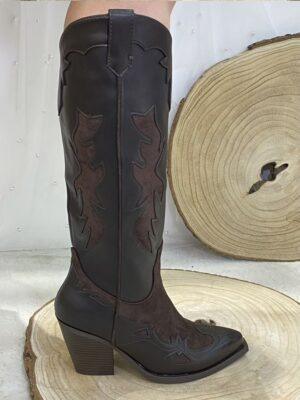 Cow boy combinada chocolate