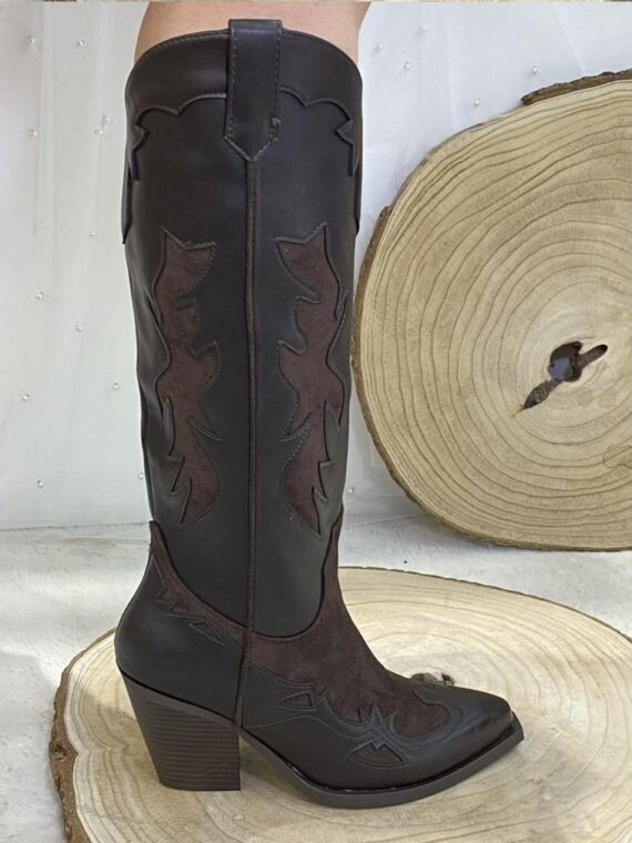 Cow boy combinada chocolate