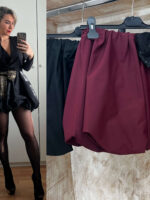 Falda tafetán vuelo