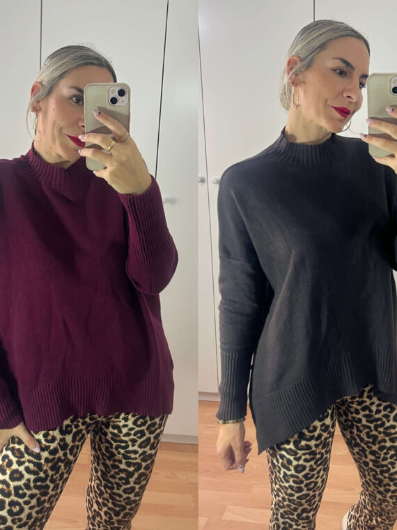 Jersey over cuello perkin