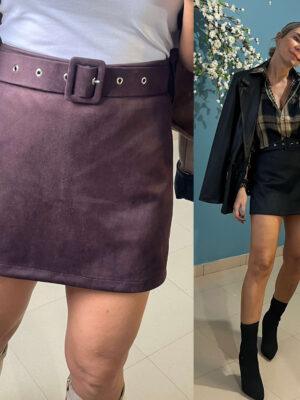 Falda pantalón antelina