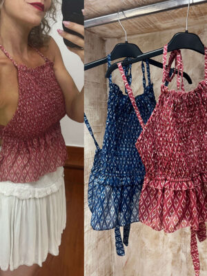 Top cuello halter