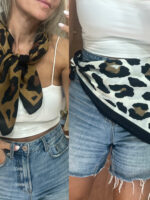 Pañuelo animal print