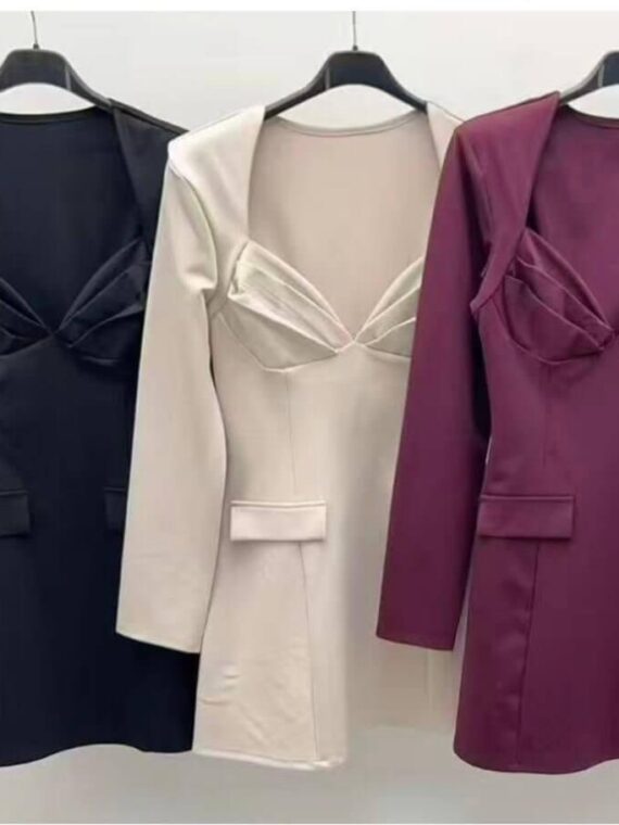 Vestido escote corazón