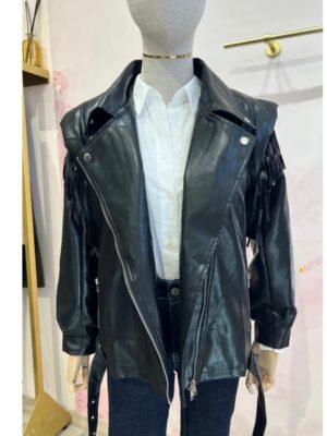 Chaqueta Rolling flecos