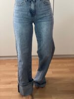 Jean wide leg tiro alto