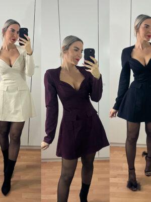 Vestido escote corazón