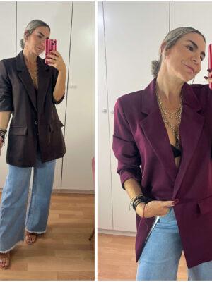 Blazer basic oversized