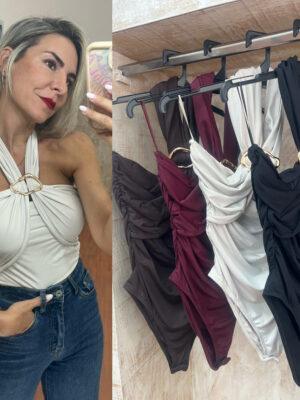Body licra argolla dorada