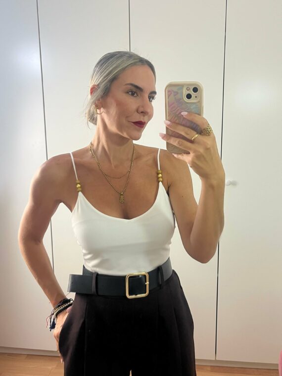 Top básico bolitas