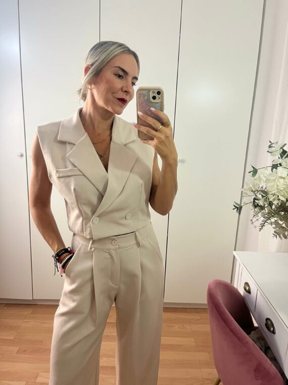 Conjunto pantalón y chaleco