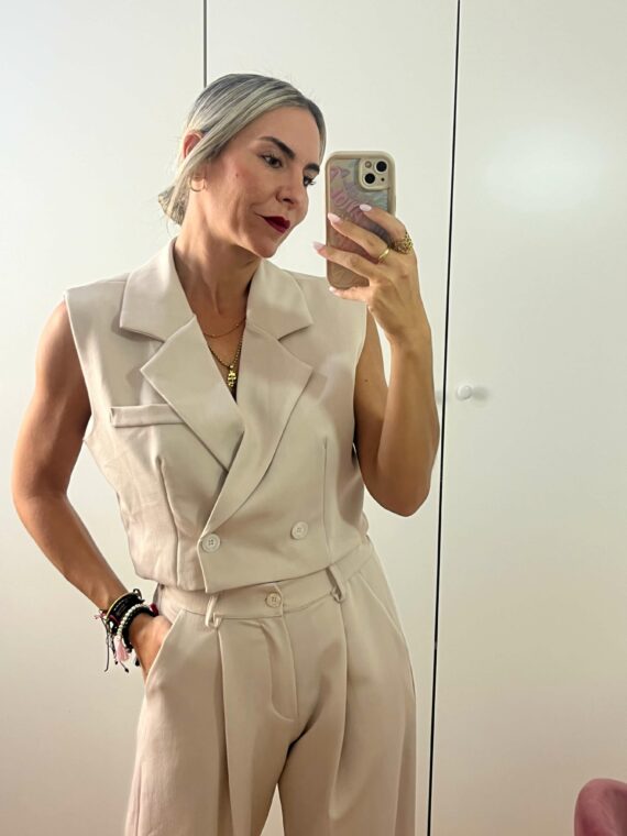Conjunto pantalón y chaleco