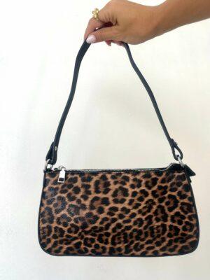 Bolso hombro animal print