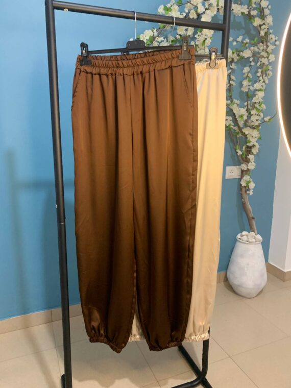 Pantalón bombacho raso