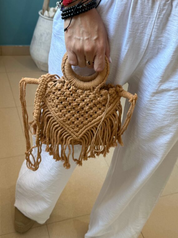 Bolso hilo marroncito asita
