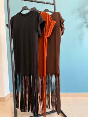 Vestido algodón indian