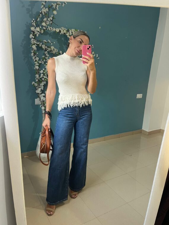 Jean detalles pata ancha