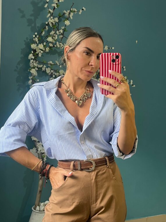 Camisa navy azul