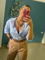 Camisa navy azul