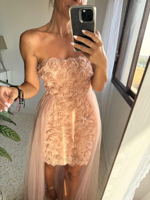 Vestido Princess  rosa