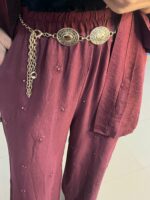 Pantalón bordado Sol