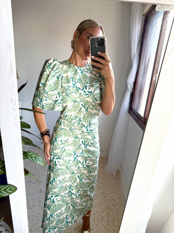 Conjunto 2 piezas floral