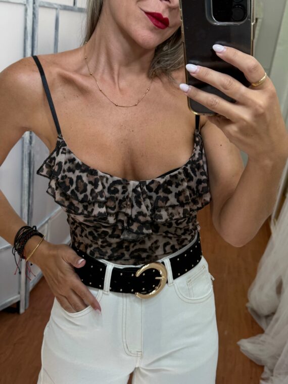 Top animal print