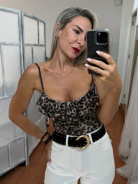 Top animal print