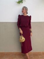 Conjunto con falda