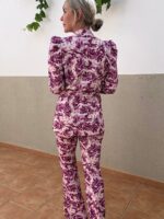Conjunto estampado floral