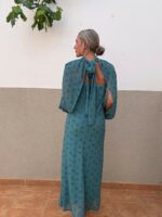 Vestido Sesimbra verde