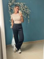 Pantalón chandal basic negro