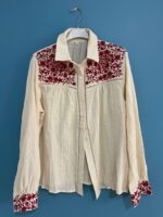 Camisa bordados bambula