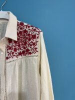 Camisa bordados bambula