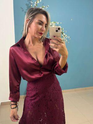 Camisa raso