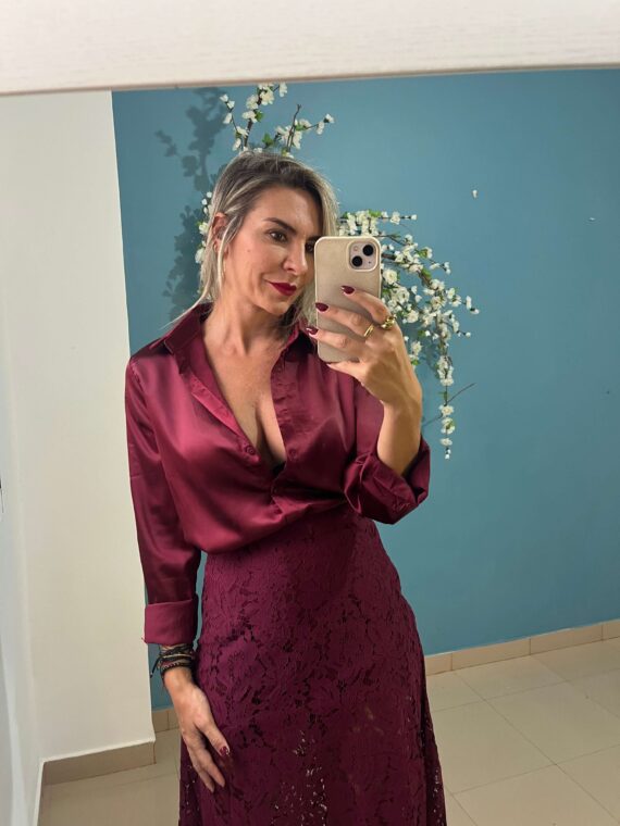 Camisa raso