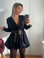 Falda tafetán vuelo