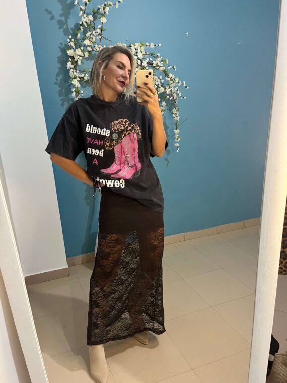 Camiseta Cow boy boots