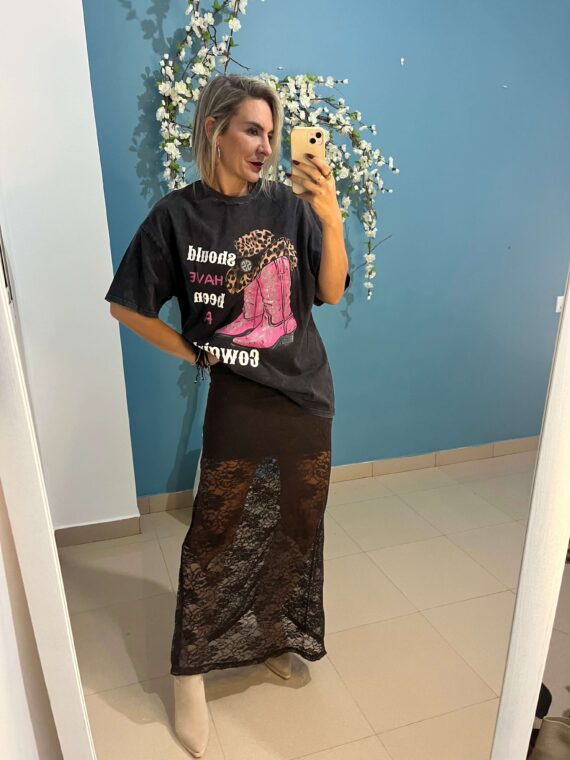 Camiseta Cow boy boots