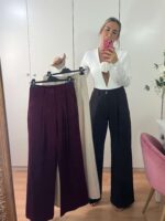 Pantalón básico ancho