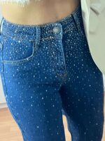 Jean strass wide leg
