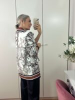 Blazer detalles chocolate