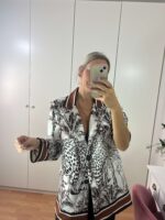 Blazer detalles chocolate