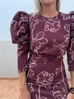 Vestido Nápoles marrón