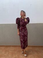 Vestido Nápoles marrón