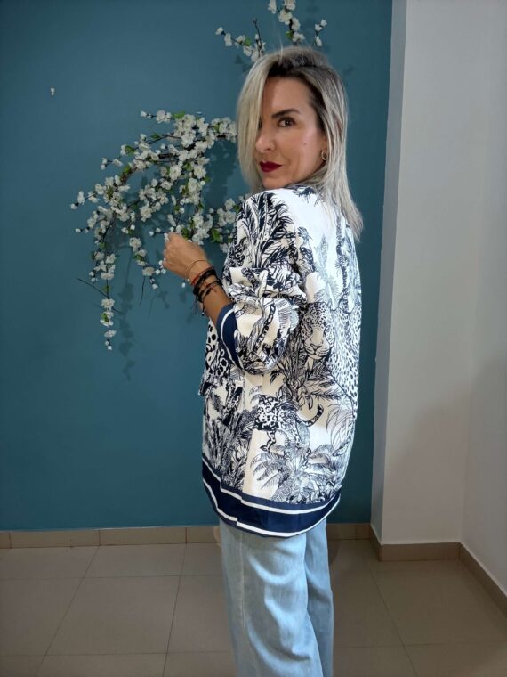 Blazer azulona