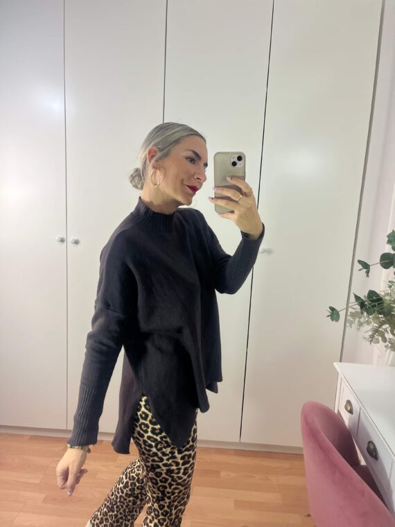 Jersey over cuello perkin